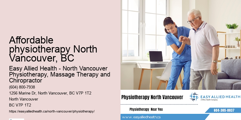 Insurance-covered physiotherapy Affordable physiotherapy North Vancouver, BC, BC
