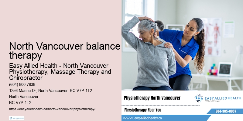 North Vancouver balance therapy, BC physiotherapy for balance problems