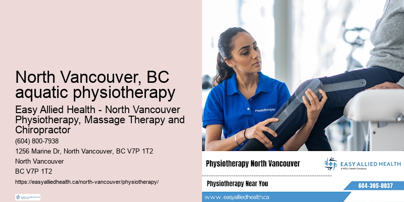 Physiotherapy for sports performance North Vancouver, BC aquatic physiotherapy, BC