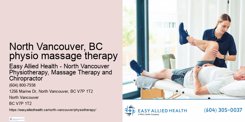 North Vancouver, BC physio massage therapy, BC personalized physiotherapy