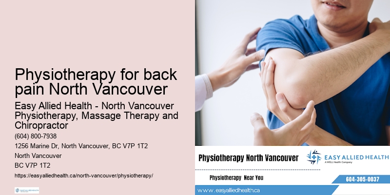 Physiotherapy for back pain North Vancouver, BC physio for post-injury
