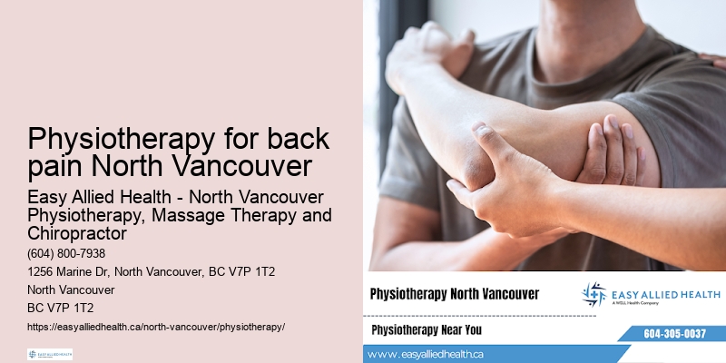 Physiotherapy for back pain North Vancouver, BC physio for ligament injuries