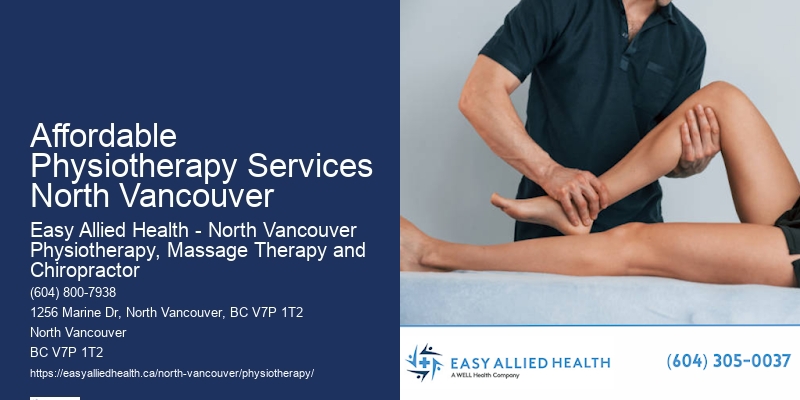 Physiotherapy Treatment Affordable Physiotherapy Services North Vancouver