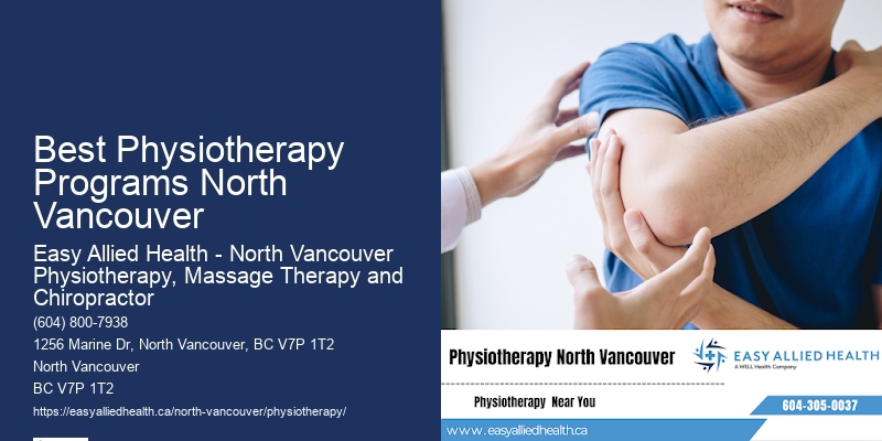 Premier Physio Clinics Best Physiotherapy Programs North Vancouver