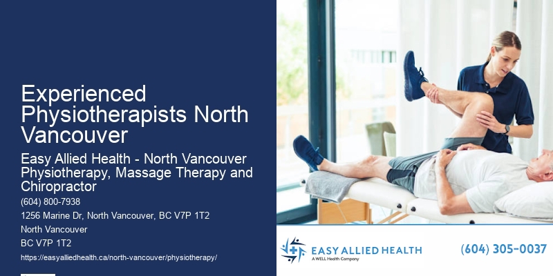 Experienced Physiotherapists North Vancouver Physiotherapy For Fitness