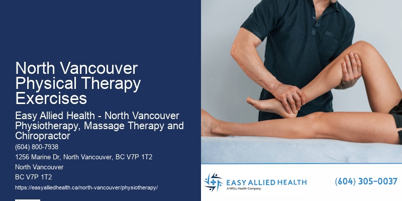 Premier Physiotherapy Clinic North Vancouver Physical Therapy Exercises