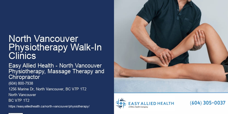 Comprehensive Physiotherapy North Vancouver Physiotherapy Walk-In Clinics
