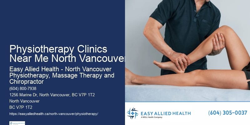 Personalized Physiotherapy Physiotherapy Clinics Near Me North Vancouver