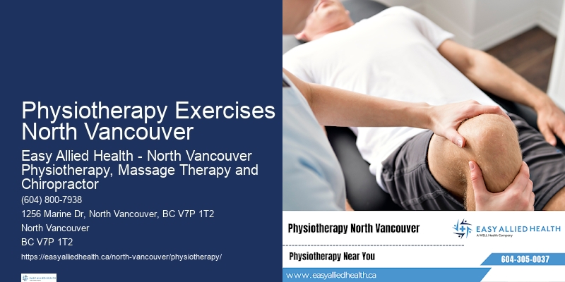 Physiotherapy Exercises North Vancouver Physiotherapy Sessions