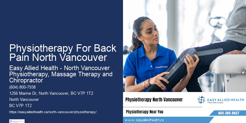 Innovative Physiotherapy Methods Physiotherapy For Back Pain North Vancouver